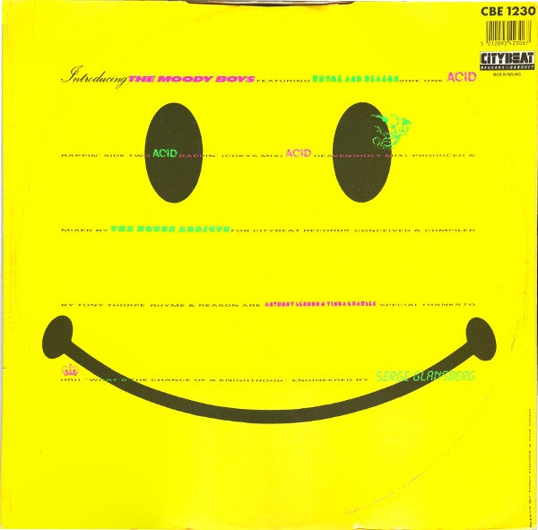 The Moody Boys : Acid Rappin / Acid Heaven (12", Single)