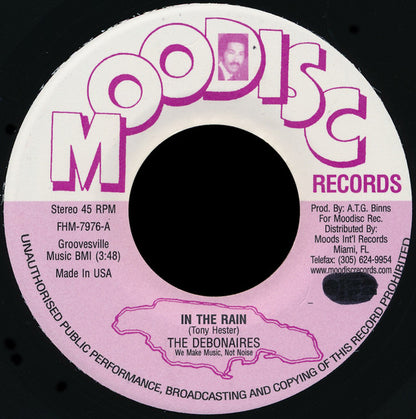 The Debonaires (4) : In The Rain (7", RE)