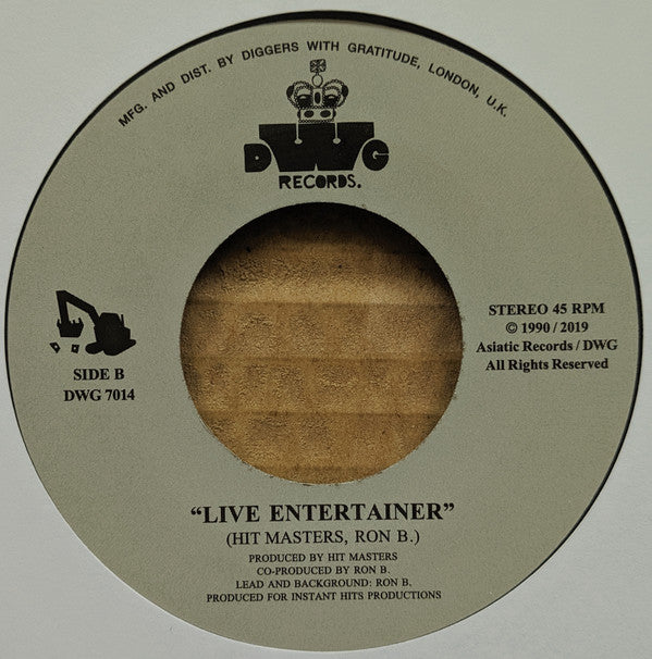 Ron B (3) And The Step 2 Crew : Stitch By Stitch (7", Ltd, RE, RP)