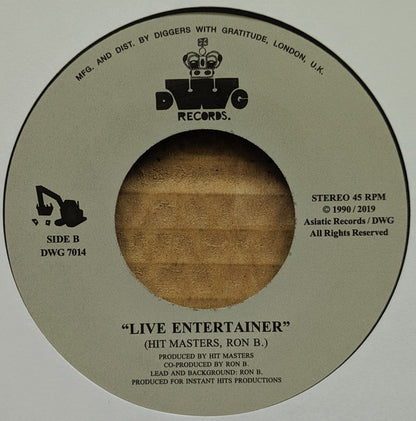 Ron B (3) And The Step 2 Crew : Stitch By Stitch (7", Ltd, RE, RP)