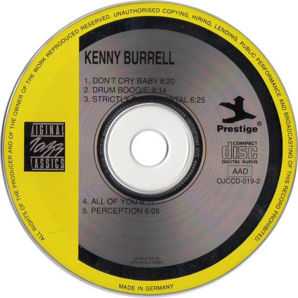 Kenny Burrell : Kenny Burrell (CD, Album, RE, RM)