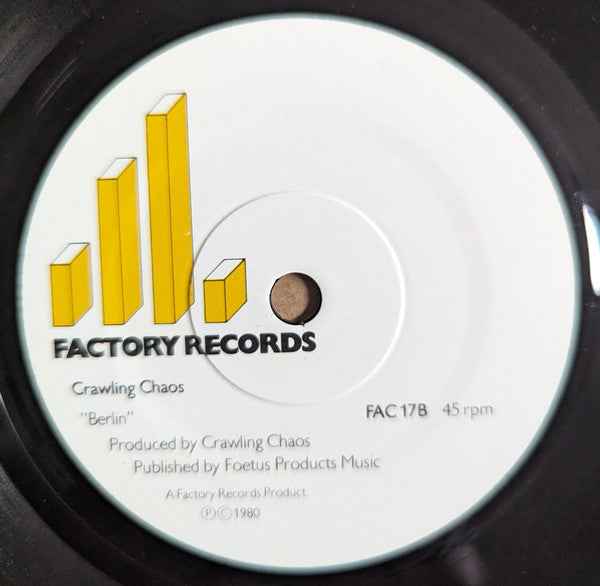 Crawling Chaos : Sex Machine (7", Single, WEA)
