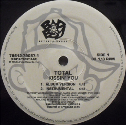 Total : Kissin' You / Tell Me (12")