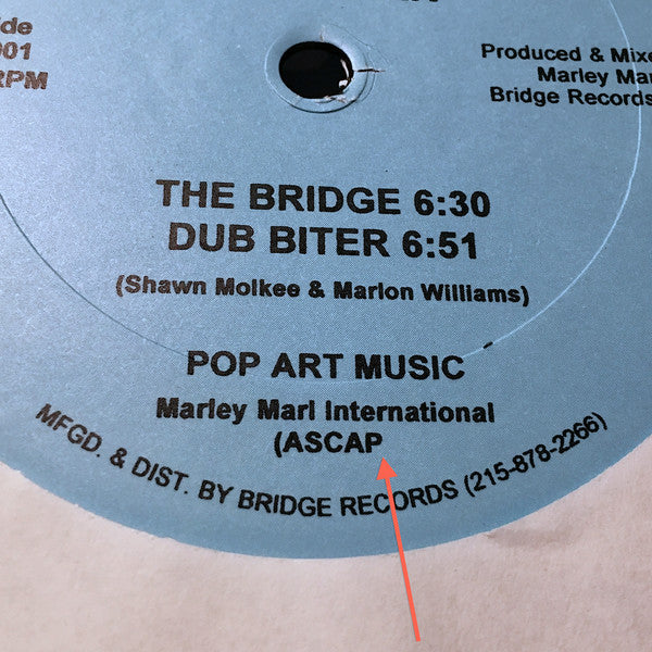 MC Shan : The Bridge (12")