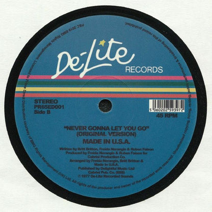Made In USA : Never Gonna Let You Go (12")