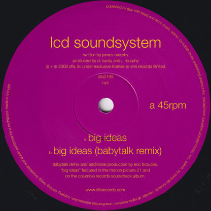 LCD Soundsystem : Big Ideas (12")