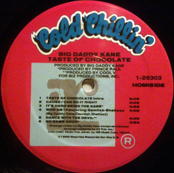 Big Daddy Kane : Taste Of Chocolate (LP, Album)