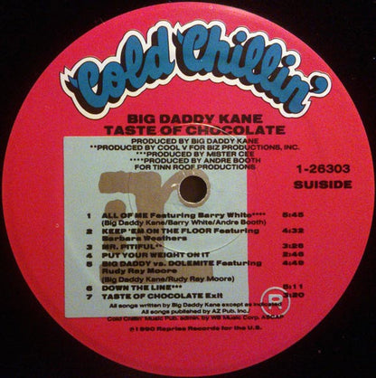 Big Daddy Kane : Taste Of Chocolate (LP, Album)