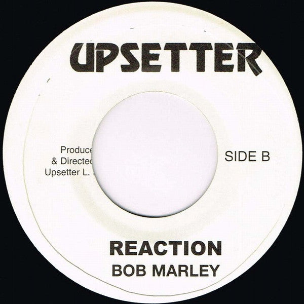Bob Marley : Rock My Boat / Reaction (7", RE)