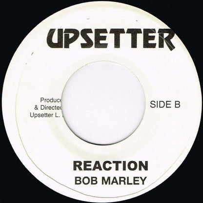 Bob Marley : Rock My Boat / Reaction (7", RE)