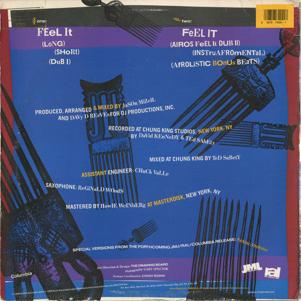 The Afros : Feel It (12", Single)