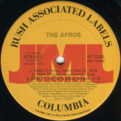 The Afros : Feel It (12", Single)