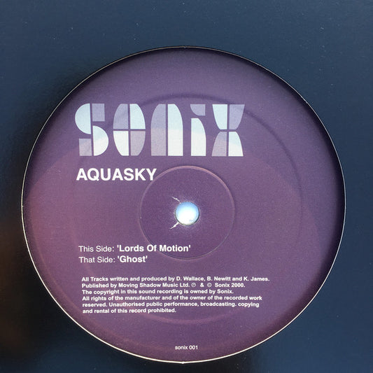 Aquasky : Lords Of Motion / Ghost (12")