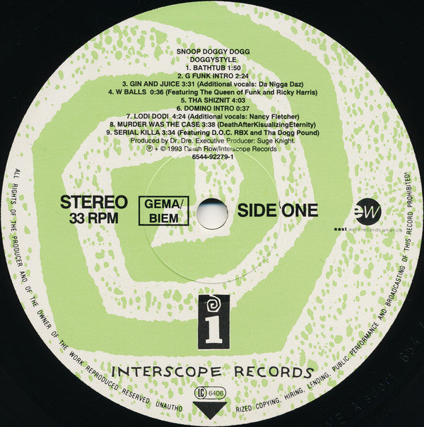 Snoop Doggy Dogg* : Doggystyle (LP, Album)