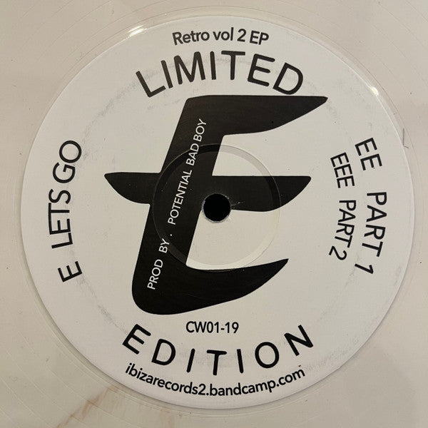 Potential Bad Boy : Retro Vol 2 EP (12", EP, Whi)