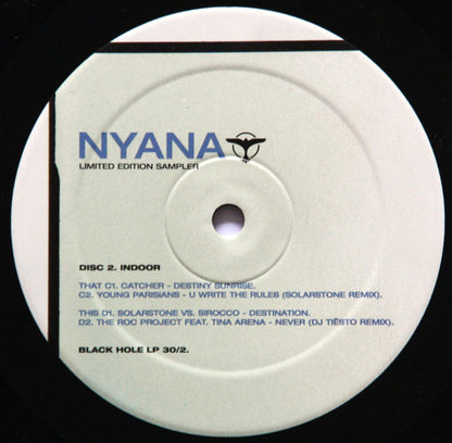 DJ Tiësto : Nyana (Limited Edition Sampler) (2xLP, Comp, Ltd, Smplr)