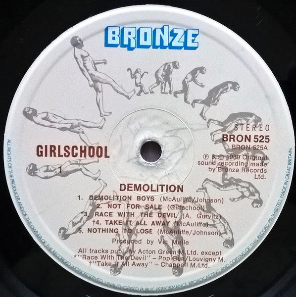 Girlschool : Demolition (LP, Album)