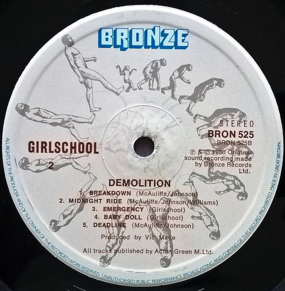 Girlschool : Demolition (LP, Album)