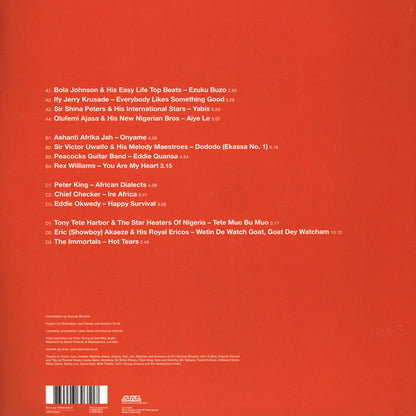 Various : Nigeria 70 (Lagos Jump: Original Heavyweight Afrobeat, Highlife & Afro-Funk) (2xLP, Comp, RP + CD, Comp + RE)