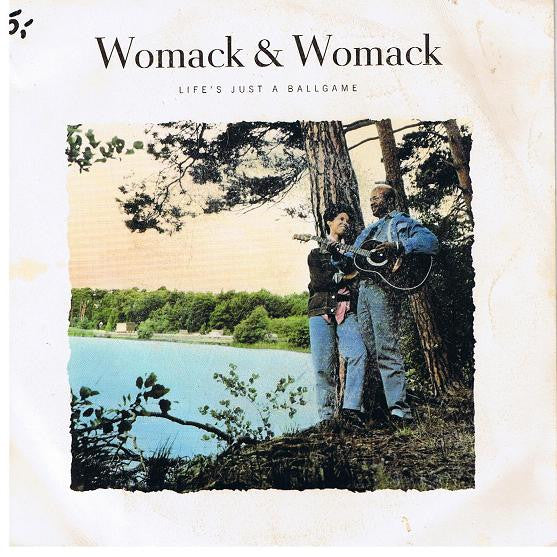 Womack & Womack : Life's Just A Ballgame (7", Single, Inj)