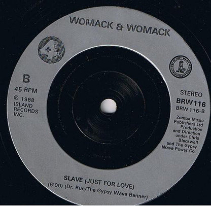 Womack & Womack : Life's Just A Ballgame (7", Single, Inj)
