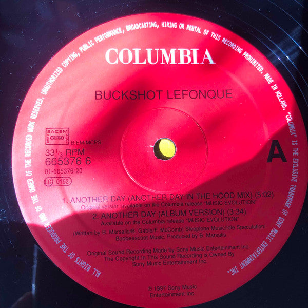 Buckshot LeFonque : Another Day (12")