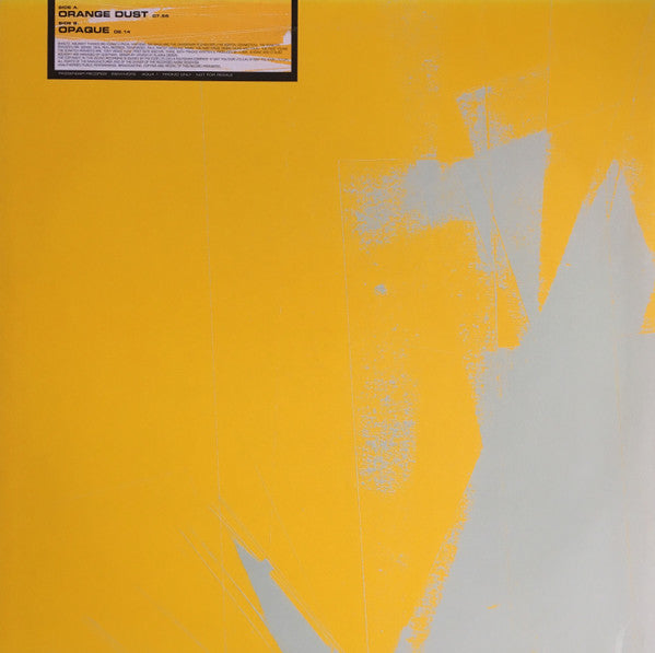 Aquasky : Orange Dust / Opaque (12", Promo)