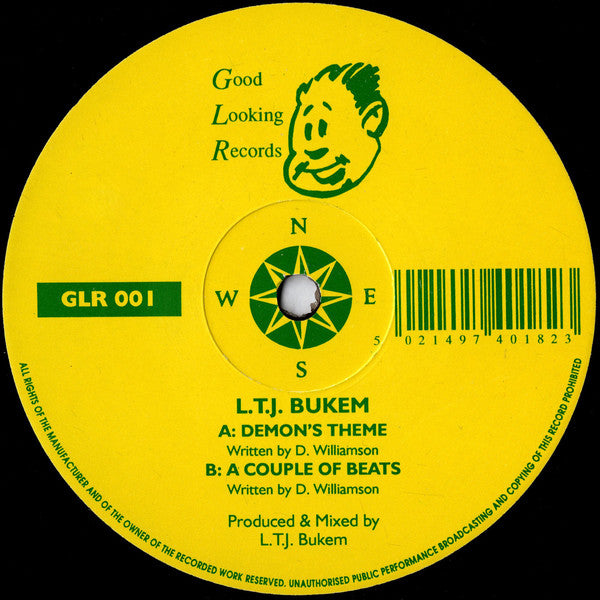 LTJ Bukem : Demon's Theme / A Couple Of Beats (12")