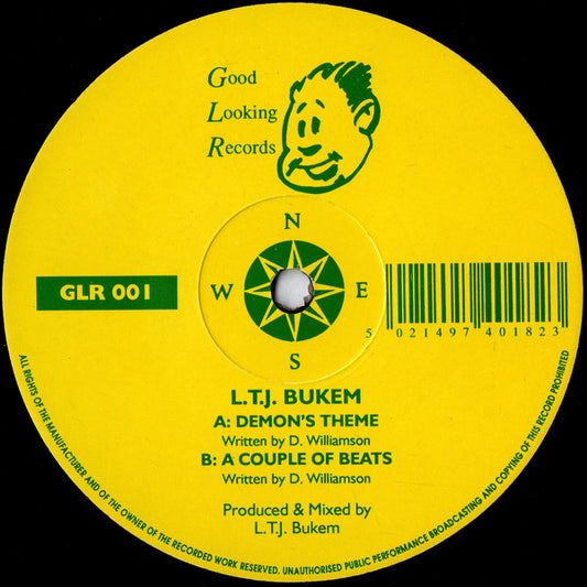 LTJ Bukem : Demon's Theme / A Couple Of Beats (12")