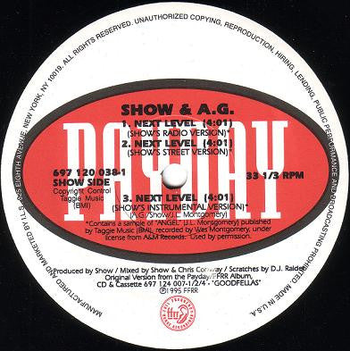 Showbiz & A.G. : Next Level (12")