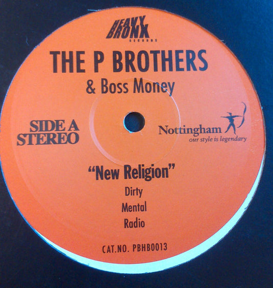 P Brothers : New Religion / Shoot Em Down (12")