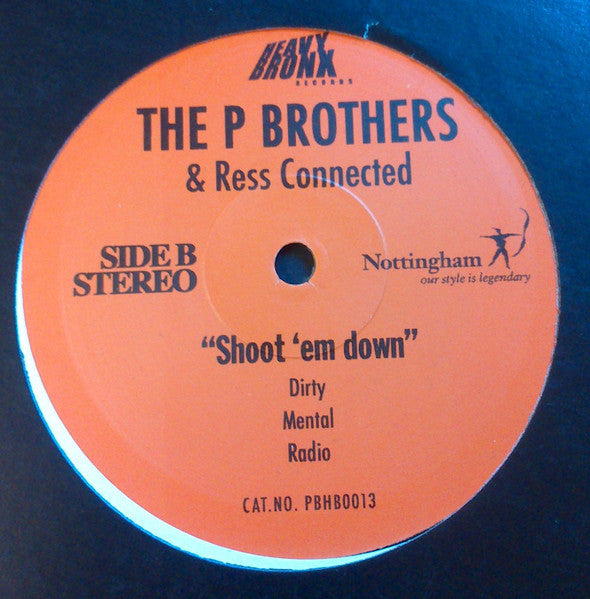 P Brothers : New Religion / Shoot Em Down (12")
