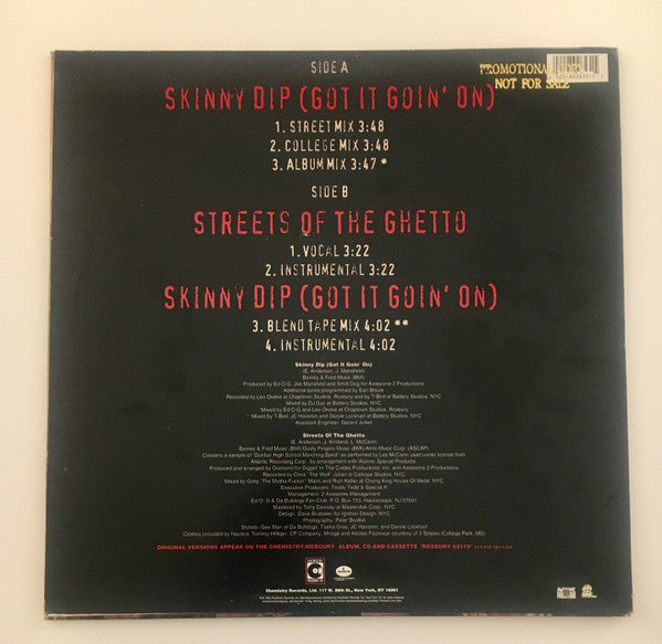 Ed O.G & Da Bulldogs : Skinny Dip (Got It Goin' On) (12", Promo)