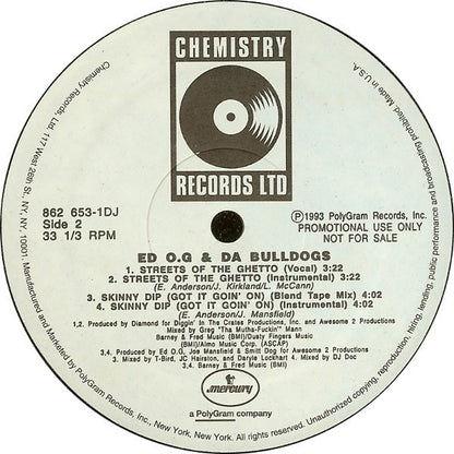 Ed O.G & Da Bulldogs : Skinny Dip (Got It Goin' On) (12", Promo)