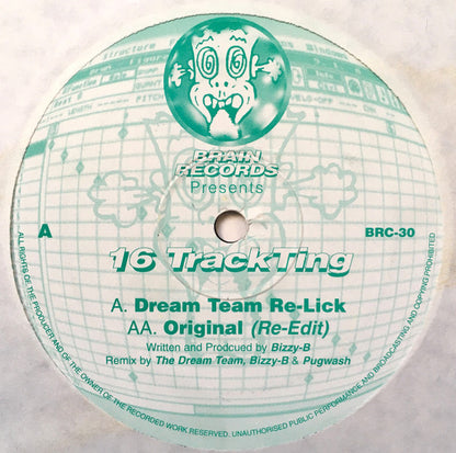 Bizzy-B* : 16 Track Ting (12")