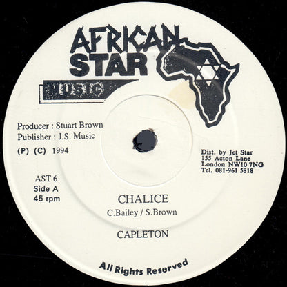 Capleton : Chalice (12")