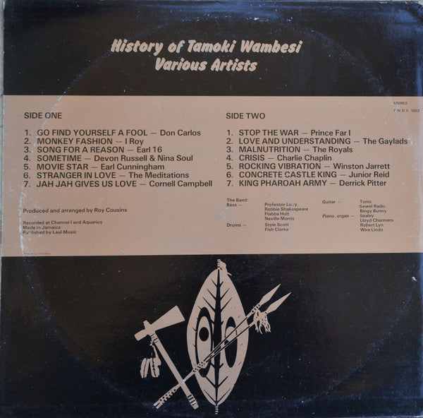 Various : History Of Tamoki Wambesi (LP, Comp)