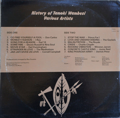 Various : History Of Tamoki Wambesi (LP, Comp)