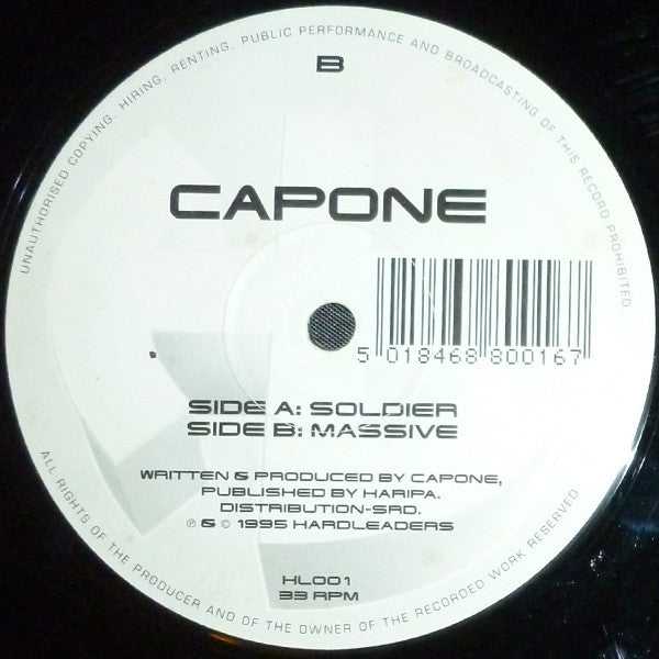 Capone : Soldier / Massive (12")