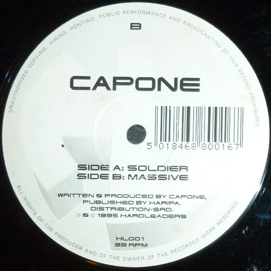 Capone : Soldier / Massive (12")