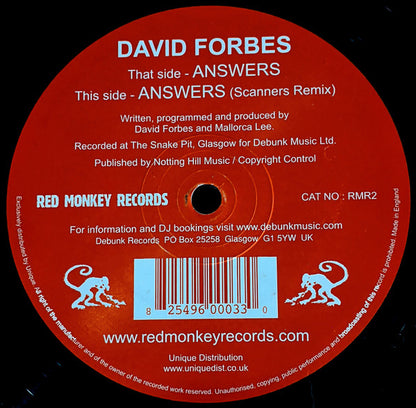 David Forbes : Answers (12")