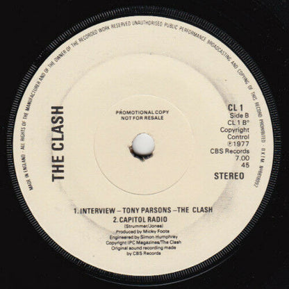 The Clash : Capital Radio E.P. (7", EP, Promo)