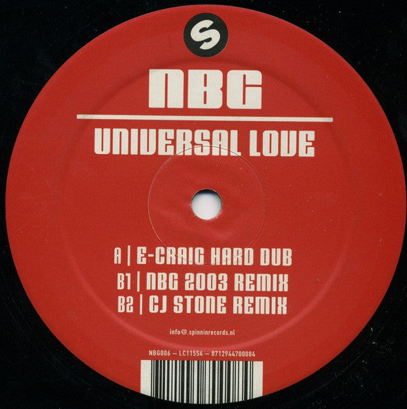 Natural Born Grooves : Universal Love (12")