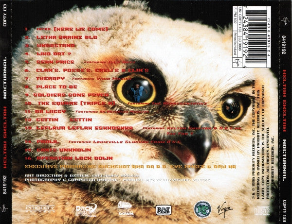 Heltah Skeltah : Nocturnal (CD, Album)