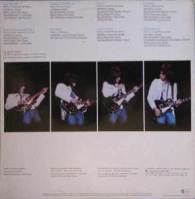 Jeff Beck : Wired (LP, Album, RE, Blu)