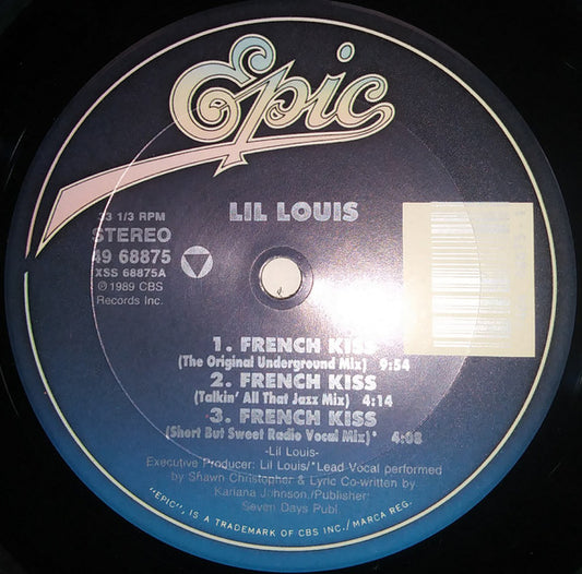 Lil Louis* : French Kiss (12")