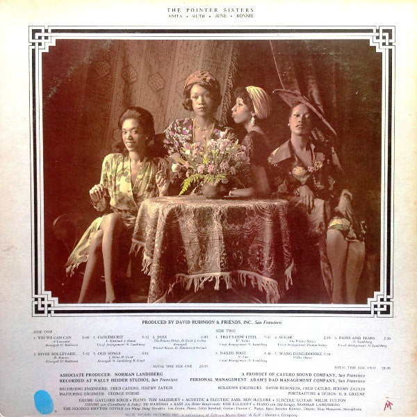 The Pointer Sisters* : The Pointer Sisters (LP, Album, Gat)