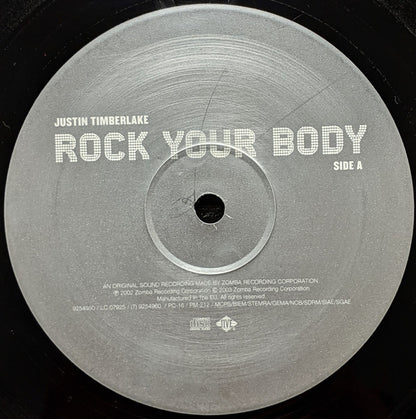 Justin Timberlake : Rock Your Body (12")