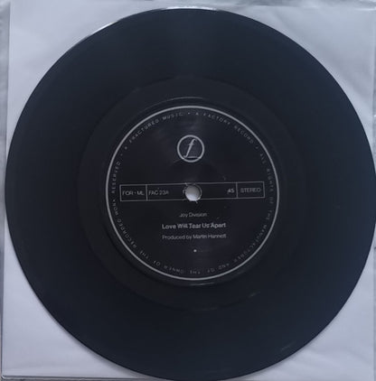 Joy Division : Love Will Tear Us Apart (7", Single, Tra)