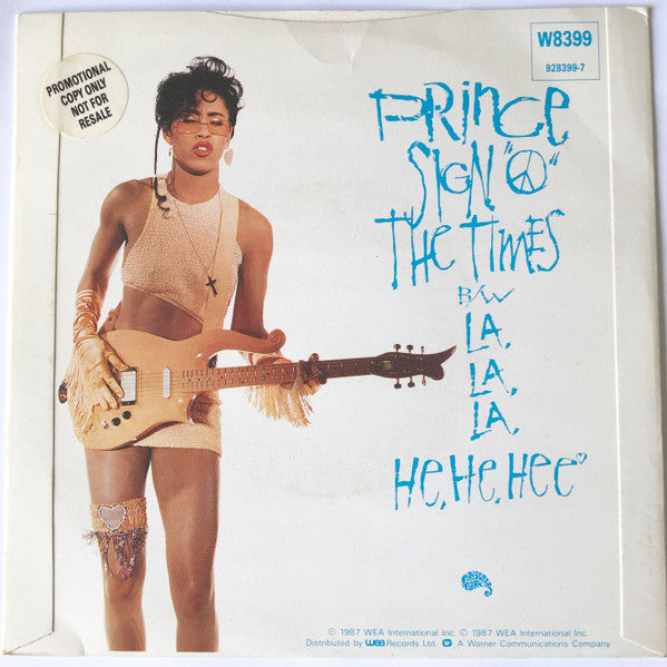 Prince : Sign "O" The Times (7", Single, Pap)